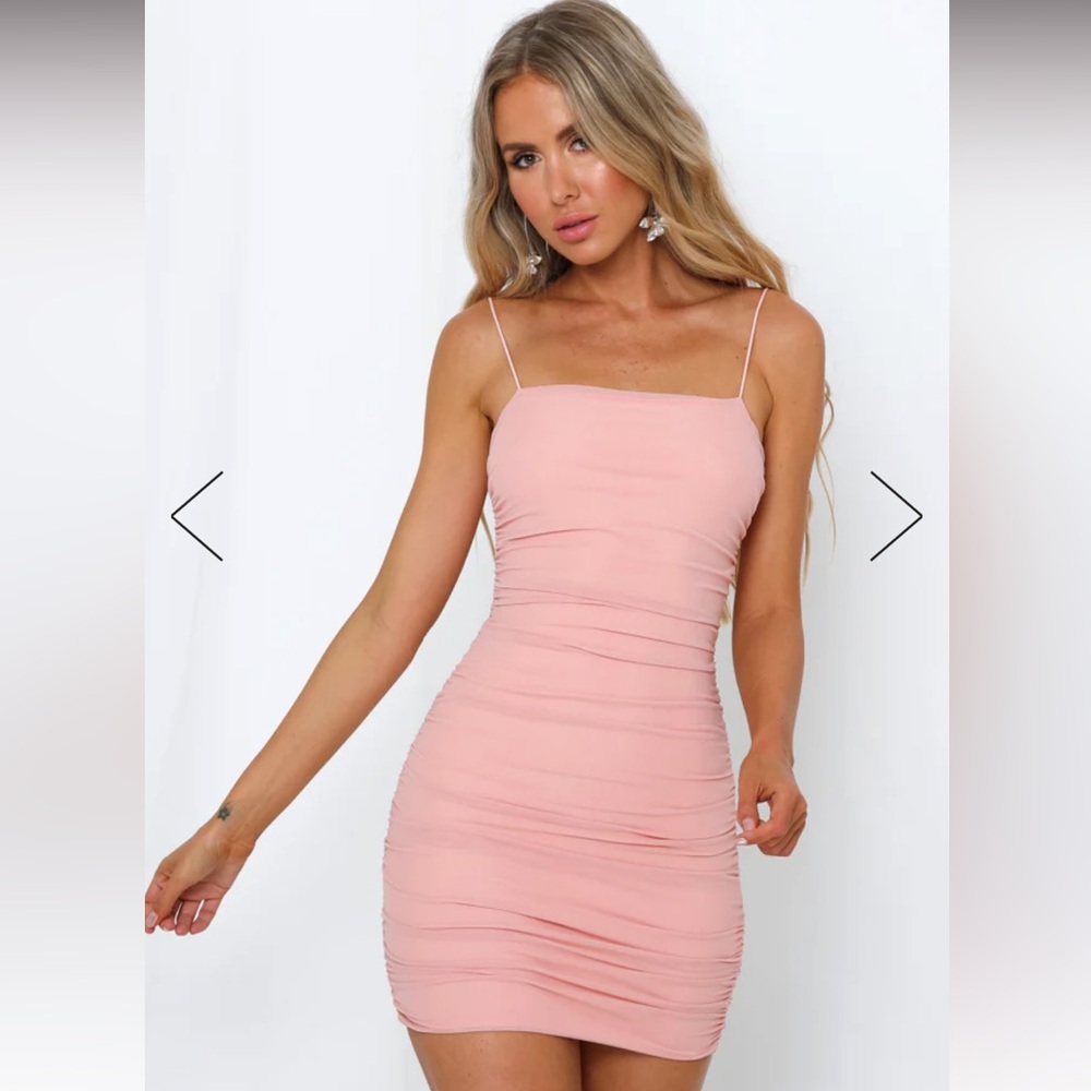 Favorite Things Dress Pink - Hello Molly NWT XS